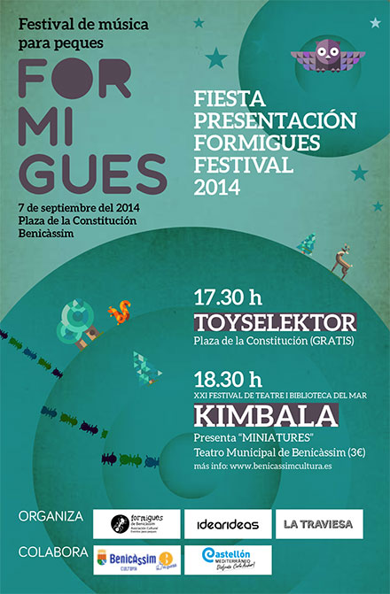Fiesta presentación de  Formigues Festival 2014