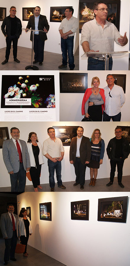 Inauguración de la exposición de Miguel Sobrón Da Silva