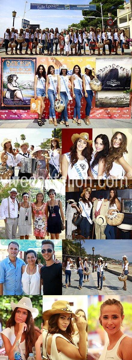 Las candidatas a Miss World Spain 2014 disfrutaron de La Belle Époque en Benicàssim Las candidatas a Miss World Spain 2014 disfrutaron de La Belle Époque en Benicàssim