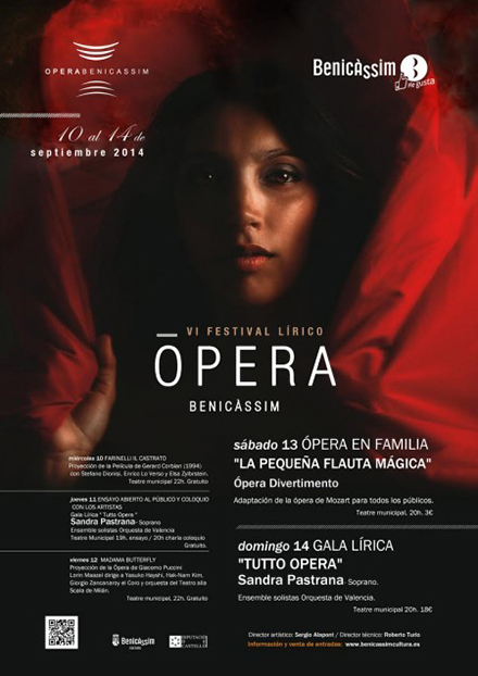 Todo listo para la VI edición del Festival Lírico Ópera Benicàssim Todo listo para la VI edición del Festival Lírico Ópera Benicàssim