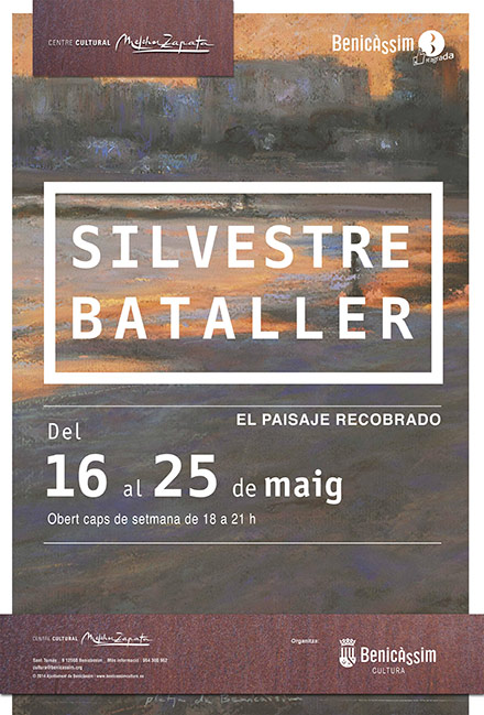 Silvestre Bataller presenta desde el 16 de mayo El Paisaje recobrado en el Melchor Zapata
