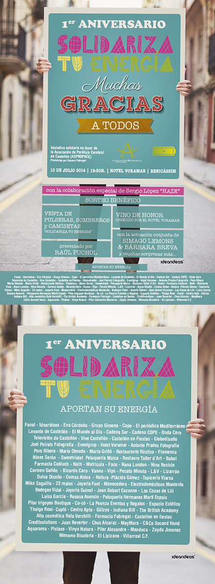 Primer aniversario de Solidariza tu Energía Primer aniversario de Solidariza tu Energía