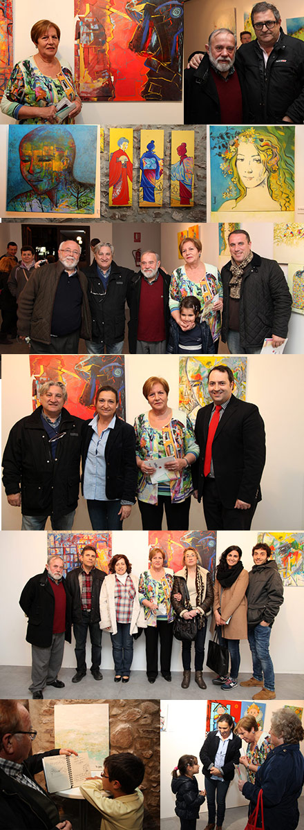 Inauguración de la muestra Art-Tra de Tica Godoy