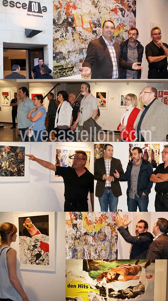 Carteles pegados, exposición fotográfica de Vicente Pla Martí en Benicàssim Carteles pegados, exposición fotográfica de Vicente Pla Martí en Benicàssim