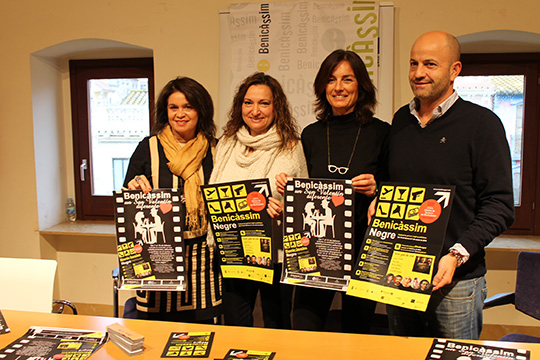 Presentación del Certamen Internacional Benicàssim Negre, actividades de género negro y policíaco  