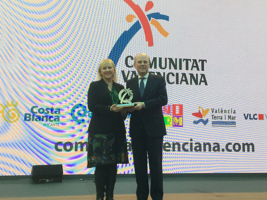 Benicàssim recibe en Fitur una distinción en reconocimiento a la calidad turística Benicàssim recibe en Fitur una distinción en reconocimiento a la calidad turística