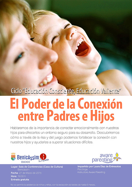 Conferencia El poder de la conexión entre padres e hijos en Benicàssim