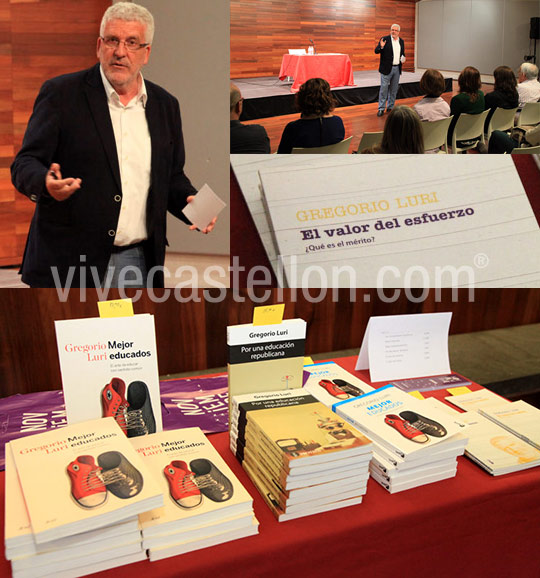 Gregorio Luri impartió en Benicàssim una conferencia sobre educación Gregorio Luri impartió en Benicàssim una conferencia sobre educación