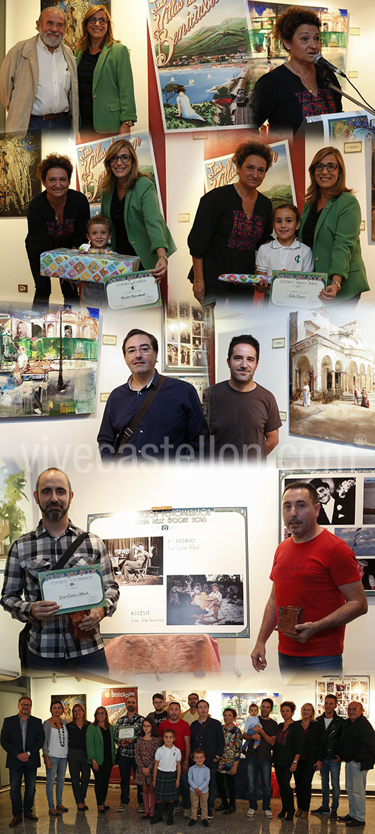 Acto de entrega de los premios de los concursos de Benicàssim Belle Époque 2016