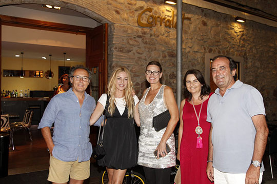 Quique Espinós, Mª Ángeles Carmona, Ainhoa Arteta, Rosana Alegre y Javier Lorite