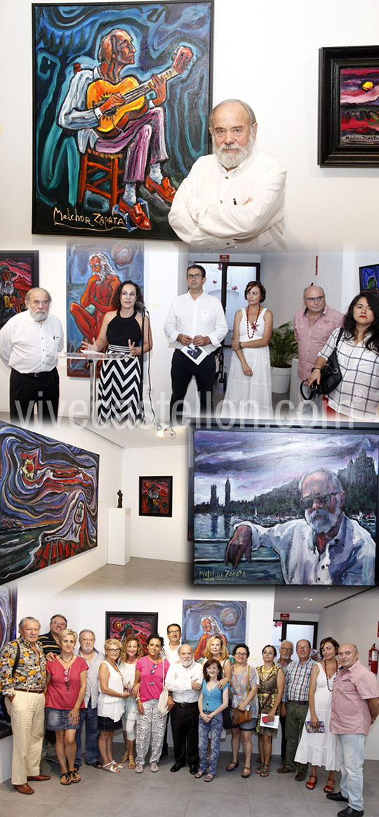 Exposición de Melchor Zapata en Benicàssim Exposición de Melchor Zapata en Benicàssim