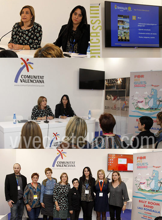 Benicàssim presenta en Fitur una APP turística Benicàssim presenta en Fitur una APP turística
