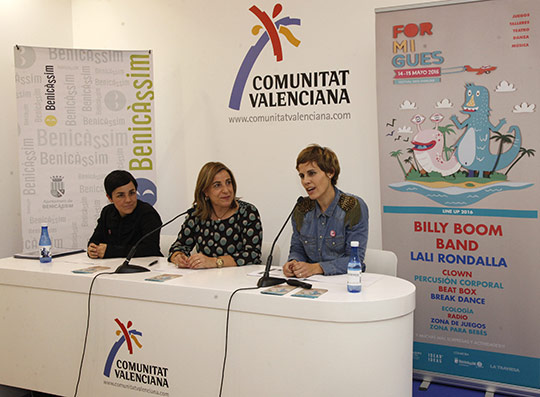 Presentación en FITUR del Formigues Festival de Benicàssim Presentación en FITUR del Formigues Festival de Benicàssim