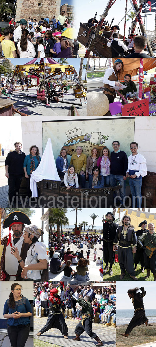 Los piratas toman la Torre de Sant Vicent de Benicàssim