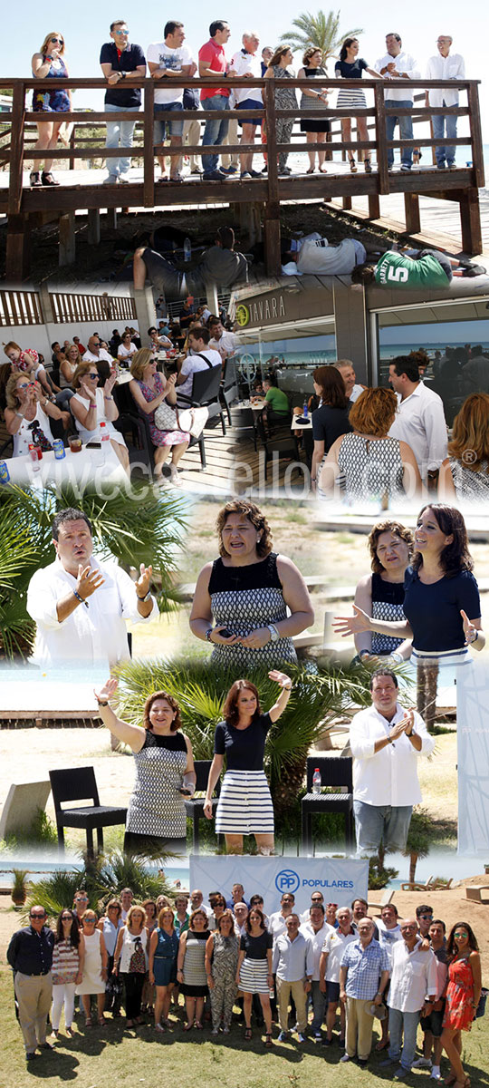 Acto del Partido Popular en Benicàssim Acto del Partido Popular en Benicàssim