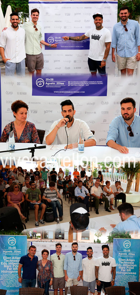 Presentación del Benicàssim Electrònic Festival, BEF