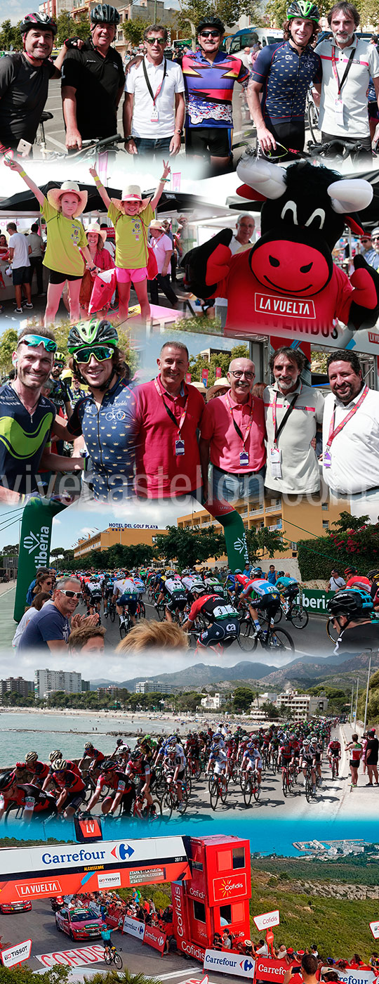 La Vuelta a España en la etapa Benicàssim-Alcossebre