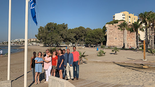 Todas las playas de Benicàssim consiguen la bandera azul