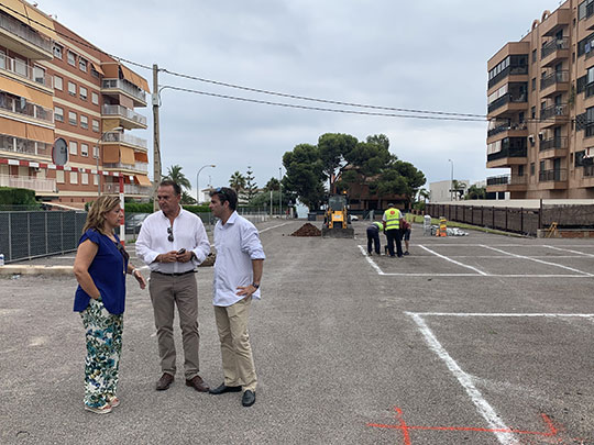 Cerca de 500 nuevas plazas de aparcamiento en Benicàssim