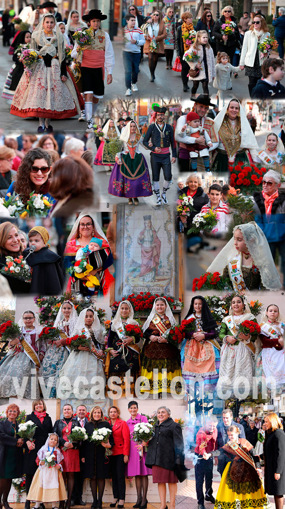 ofrenda de flores Benicassim