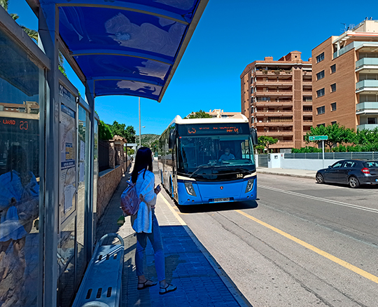 autobus Benicassim - Castello_vivecastellon