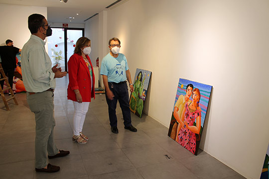 Luis Bolumar trae su alegría de vivir al Centro Cultural Melchor Zapata de Benicàssim