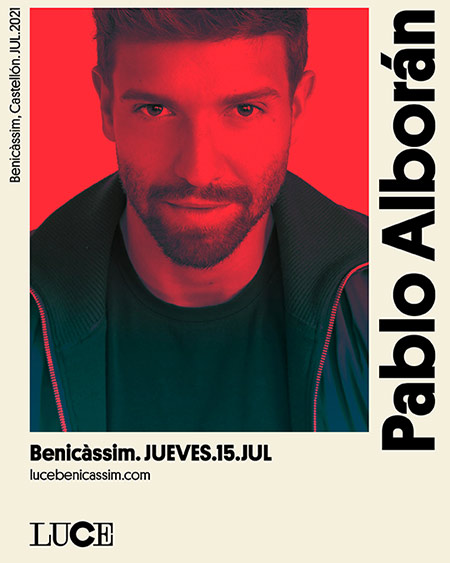 Pablo Alborán se incorpora al cartel del festival Luce Benicàssim