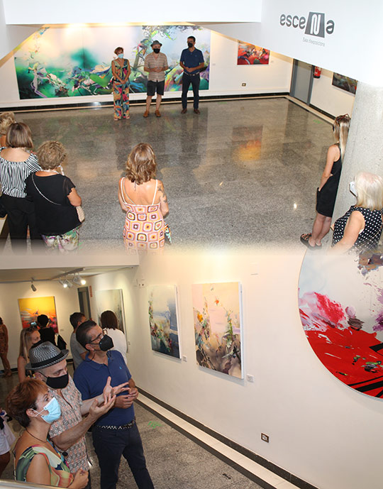 La Sala Escena de Benicàssim presenta los paisajes oníricos del pintor Miguel Oñate 