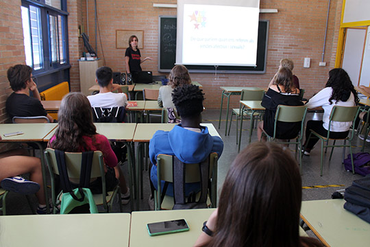 El IES Violant de Casalduch se “apunta al bon rotllo” 