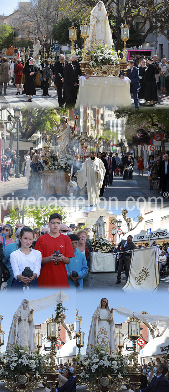 Procesión del Encuentro en Benicàssim