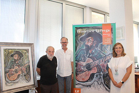 Melchor Zapata ilustra el cartel del LV Certamen Internacional de Guitarra Francisco Tárrega