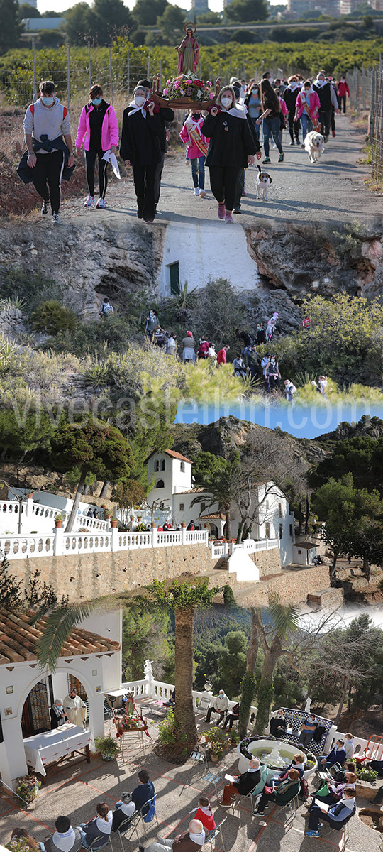 Benicàssim celebró la festividad de Santa Águeda con la tradicional romería