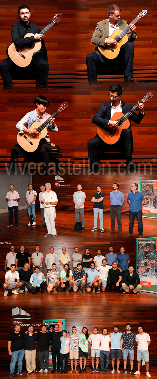 Preselección del LV Certamen Internacional de Guitarra «Francisco Tárrega»