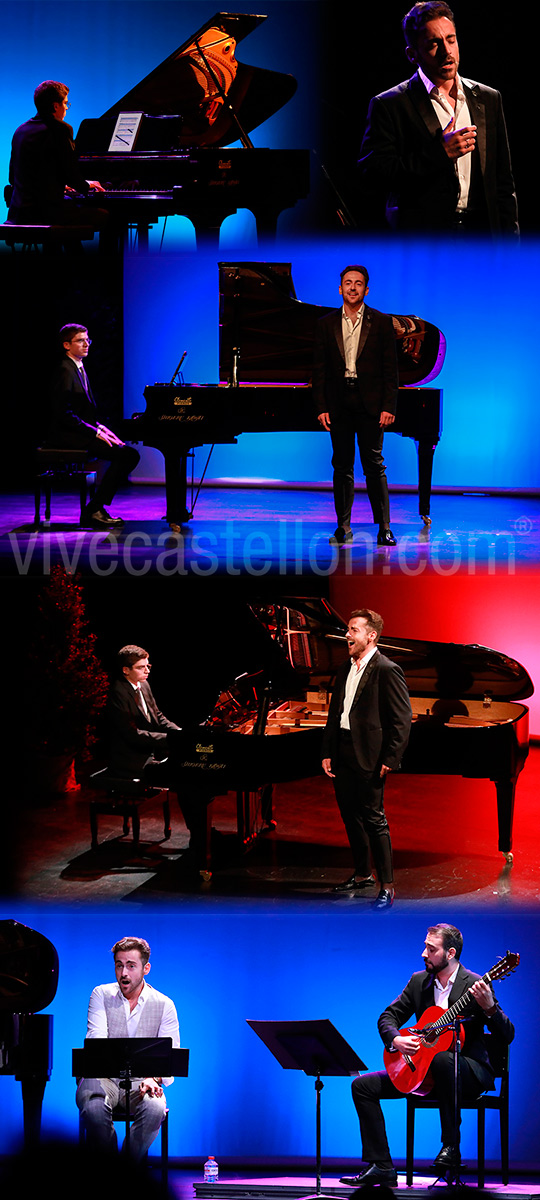 Un viaje por la historia, recital de Rafael Quirant sopranista, José de Ángeles a la guitarra y Daniel Ruiz al piano