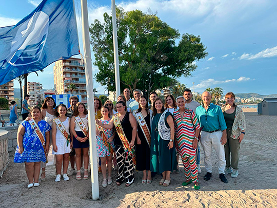 Todas las playas de Benicàssim galardonadas un año más con Banderas Azules