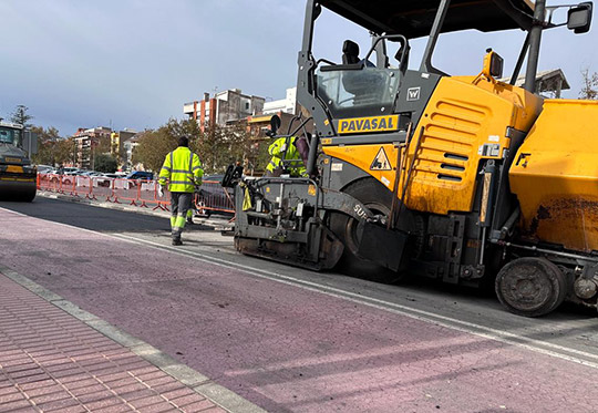 Benicàssim destina 1.000 toneladas de asfalto para mejoras de viales del municipio 