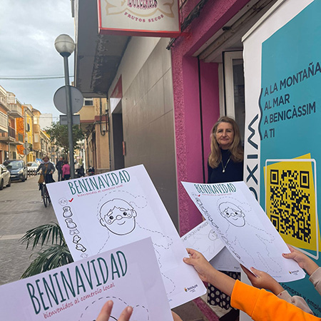 Comienza la campaña BeniNavidad con el objetivo de promocionar el comercio de proximidad en las familias de Benicàssim