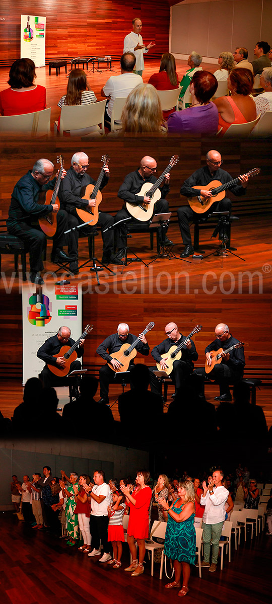 Concierto de Guitalian Quartet en el Certamen internacional de guitarra Francisco Tàrrega