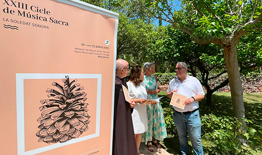 La música sacra resonará en el Monasterio del Desert de les Palmes a partir del 19 de julio