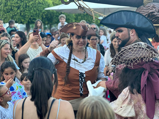 Aventuras de piratas en Benicàssim,  28 y 29 de junio 