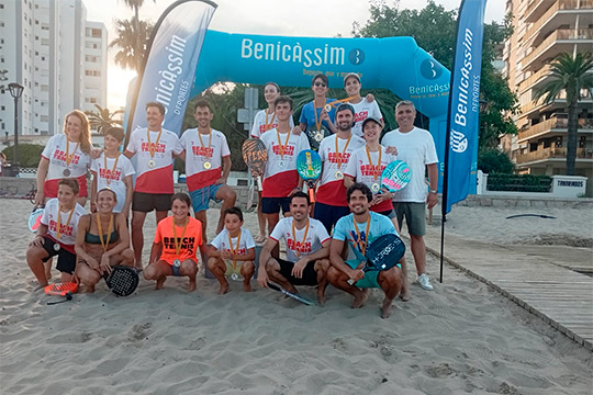 Benicàssim vibra con el Beach Tennis en una nueva jornada del XVI Circuito Provincial Diputación de Castellón