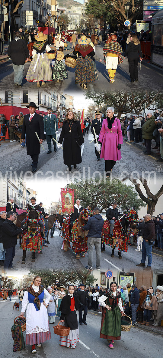 Benicàssim honra a Sant Antoni y Santa Àgueda 