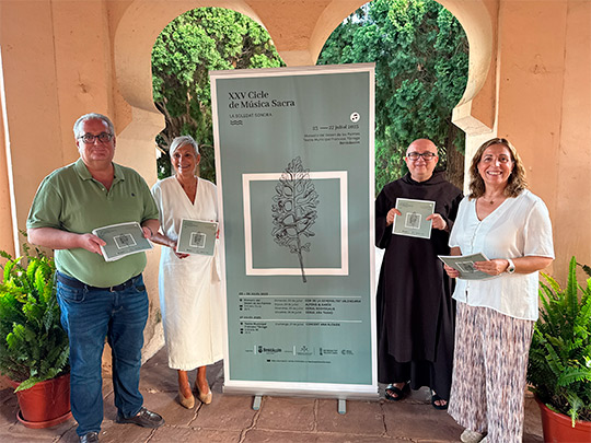 El Ciclo de Música Sacra cumple su XXV edición en el privilegiado entorno del Monasterio del Desert de Les Palmes