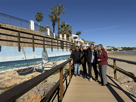 Benicàssim apuesta por el embellecimiento de sus playas con arte gracias a murales exteriores de gran formato