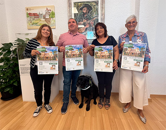Benicàssim impulsa una “Ruta Inclusiva de las Villas” en colaboración con la Asociación de Usuarios del Perro Guía de la Comunitat Valenciana