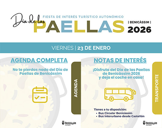 Más de 30 actuaciones llenarán las calles de Benicàssim de música en directo el Día de las Paellas Más de 30 actuaciones llenarán las calles de Benicàssim de música en directo el Día de las Paellas