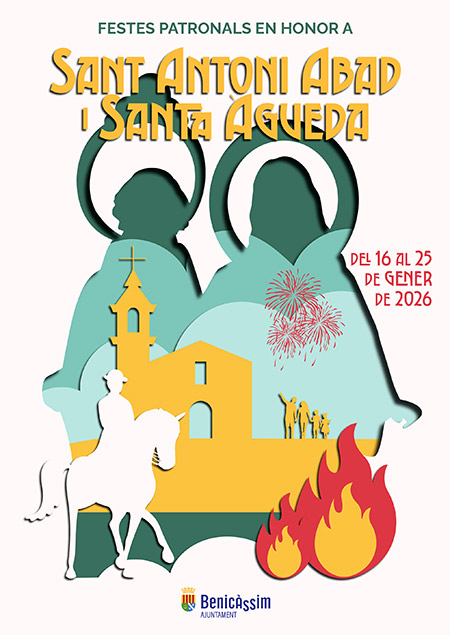 Benicàssim ultima los preparativos para iniciar el 16 de enero las fiestas de San Antonio Abad y Santa Águeda