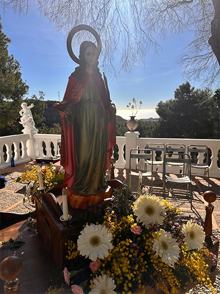 Benicàssim se prepara para celebrar a su patrona Santa Águeda el próximo fin de semana