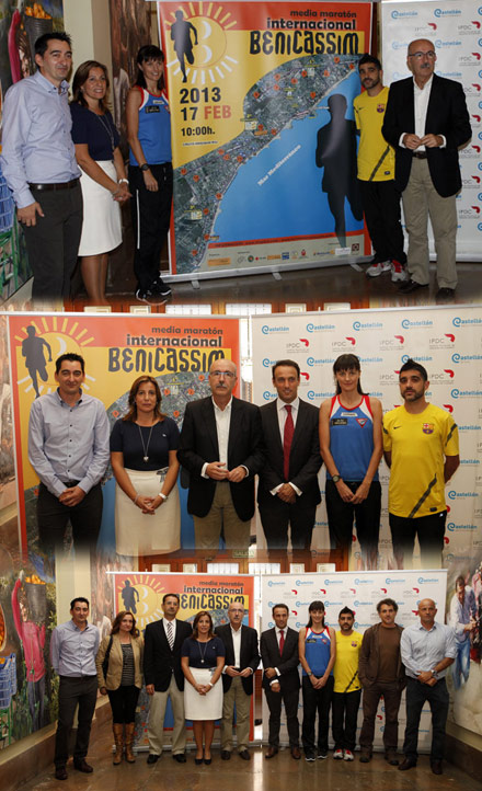 Presentación de la Media maratón internacional Benicàssim 2013 Presentación de la Media maratón internacional Benicàssim 2013