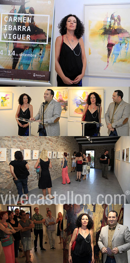 Carmen Ibarra Viguer expone en Benicàssim con Pinturas abstractas Carmen Ibarra Viguer expone en Benicàssim con Pinturas abstractas